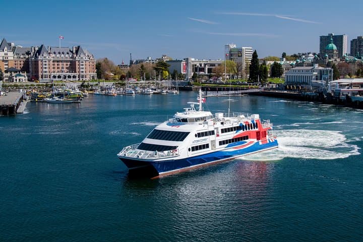 Seattle to Victoria High-Speed Passenger Ferry: One-Way Clipper Ride