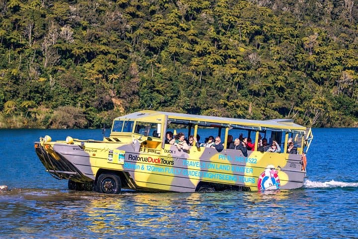 Rotorua Duck Boat Tour — Amphibious City and Lakes Sightseeing photo 1