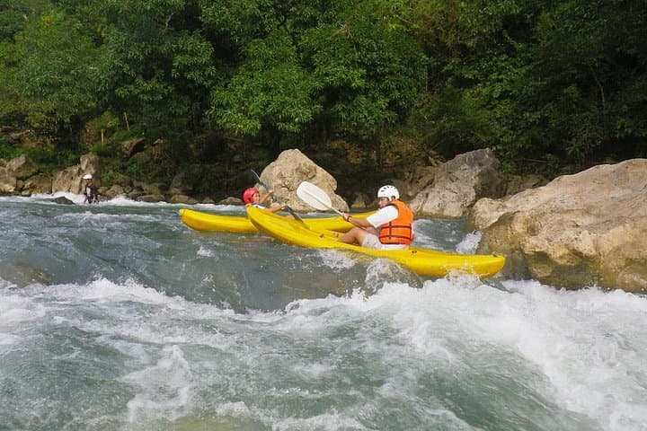 Mabinay 3-Caves and Palimpinon White-Water Kayak: Day Trip from Dumaguete photo 1