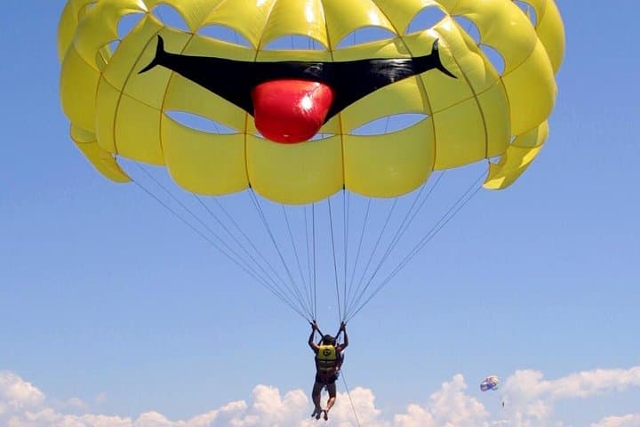 Morning Parasailing Over Alykes and Lazaretto Island, Corfu — 15-Min Flight photo 2