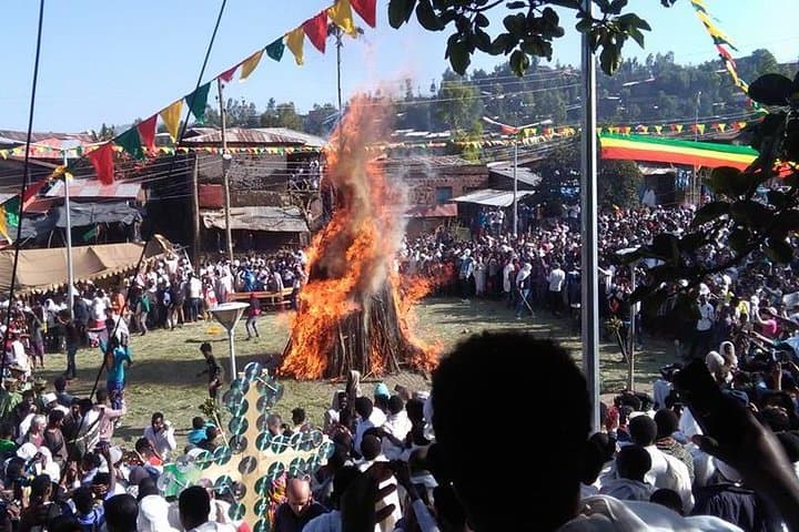 Meskel Festival & Lalibela 5-Day Cultural Tour — Rock-Hewn Churches and Celebration