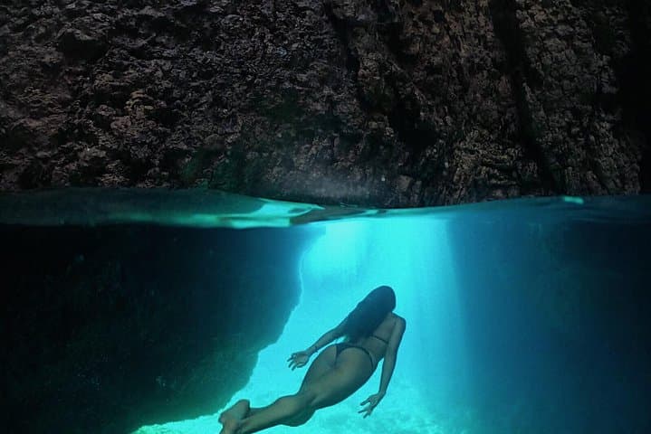 Cape Kamenjak Kayak Tour to Velika Kolombarica Cave — Snorkel, Cliff Jump & Kayak