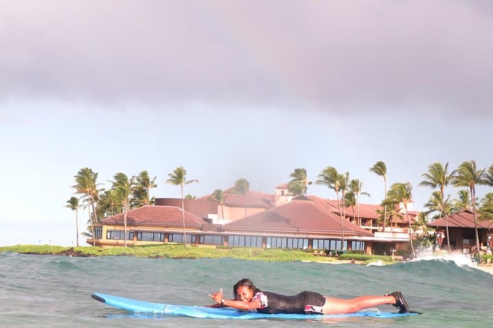 Kauai Ultimate Semi-Private Surf Lesson — Small Group Surfing in Poipu