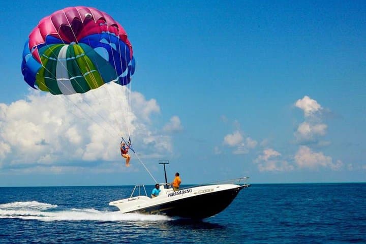 Parasailing Over Punta Cana: 15-Minute Caribbean Flight With Transport