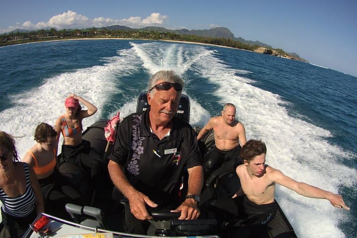 Kauai South Shore Two‑Tank Dive Adventure from Poipu (Certified Divers Only)