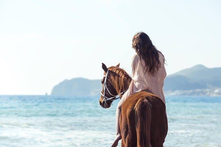 Santorini Horse Riding to Eros Black Sand Beach — 90-Min Coastal Ride photo 2
