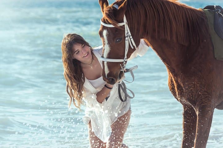 Santorini Horse Riding to Eros Black Sand Beach — 90-Min Coastal Ride photo 6