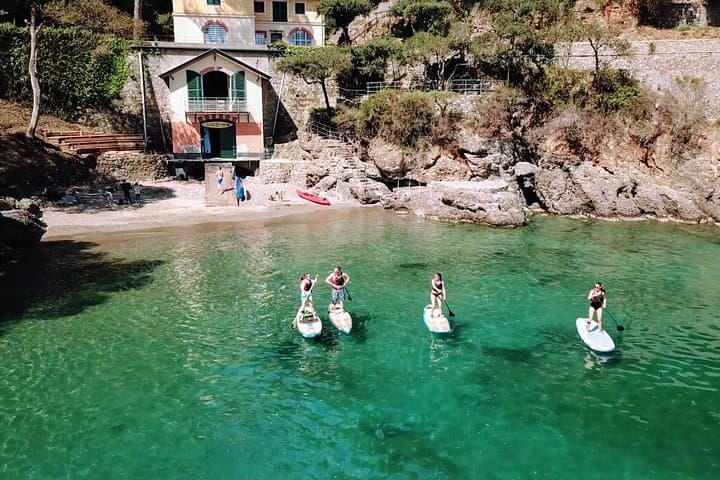 Paddle Boarding Paraggi Bay Portofino: Beginner SUP Experience photo 2