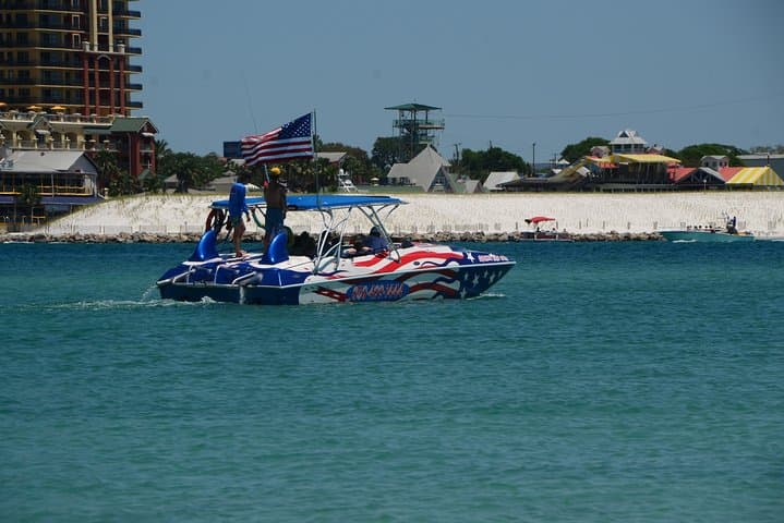 Private Speed Boat Charter in Destin: Captained 8-Hour Coastal Adventure photo 3