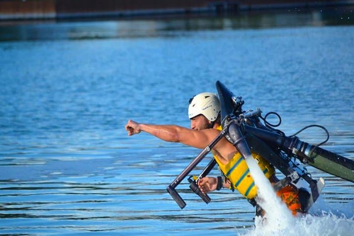 Jet Pack Flight Over Nichupté Lagoon: Fly 30 Feet Above Cancun photo 6