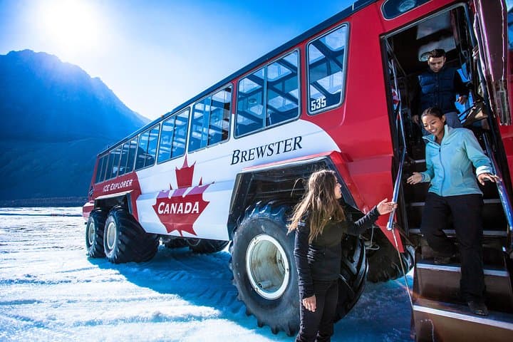 Columbia Icefield Glacier Skywalk Tour from Jasper — Ice Explorer & Athabasca Glacier Experience photo 2