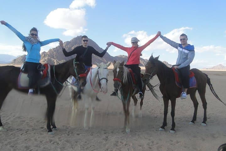 Sunset Horse Ride in Sharm el Sheikh Desert: Bedouin Village Experience photo 2