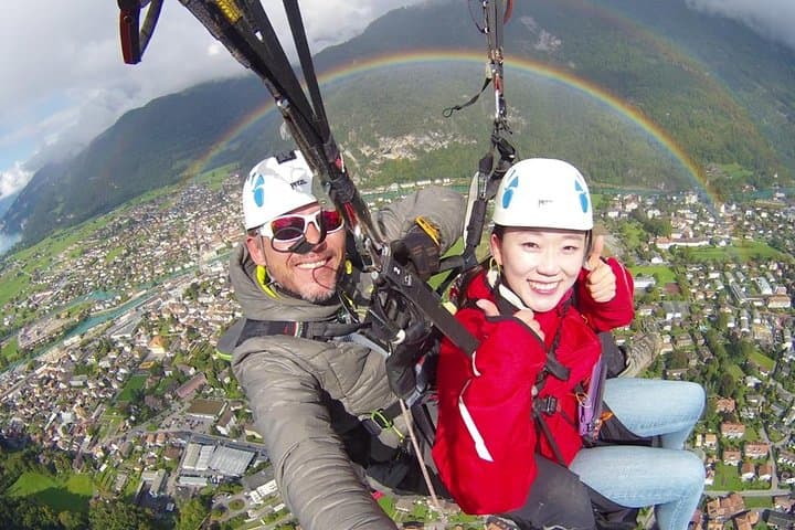 Soar Over Lombardy: Tandem Paragliding Flight from Bergamo photo 3