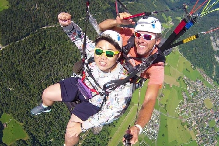 Soar Over Lombardy: Tandem Paragliding Flight from Bergamo photo 4