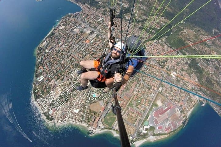 Soar Over Lombardy: Tandem Paragliding Flight from Bergamo photo 5