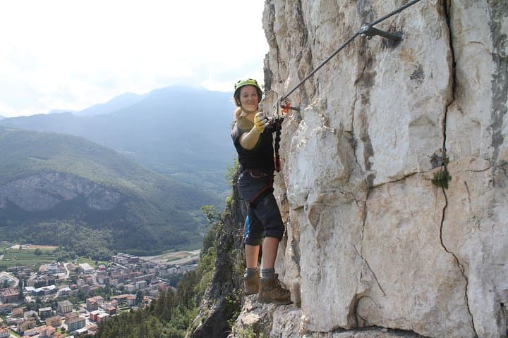 Via Albano Via Ferrata: Exposed Climb Above the Adige Valley photo 4