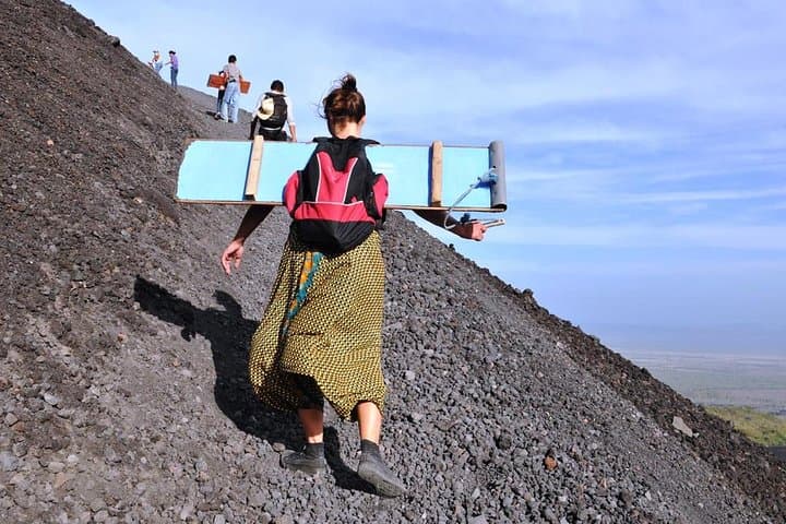 Cerro Negro Volcano Hike and Sandboarding — Corinto Shore Excursion photo 5