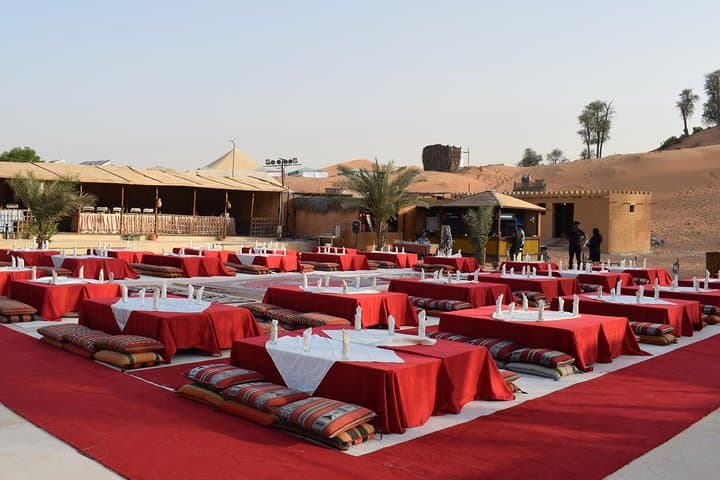 Ras Al Khaimah Desert Dinner Experience with Camel Ride & Sandboarding photo 2