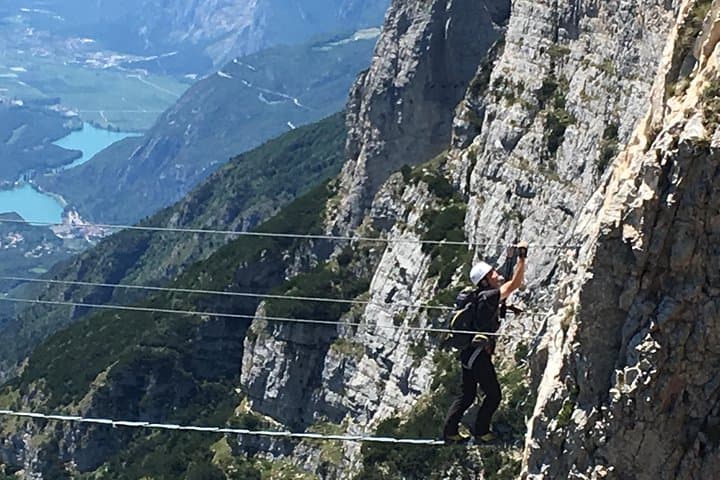 Via Ferrata of the Eagles on Paganella: Exposed Ladders & Brenta Views photo 4
