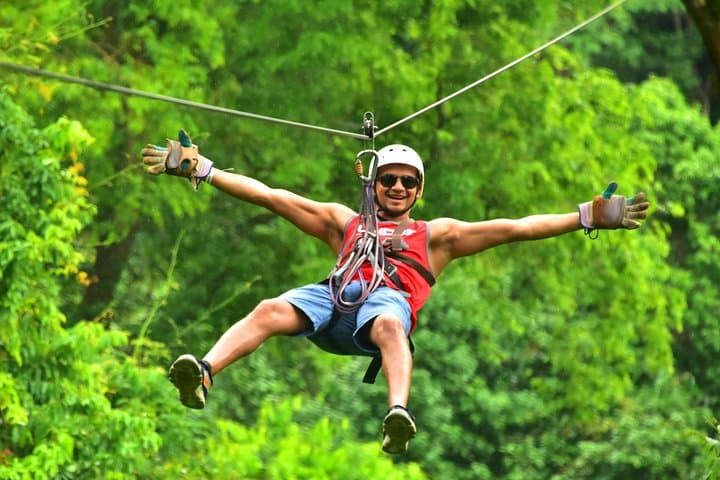 Jaco Combo: Zipline & ATV Adventure — 2-Hour Treetops and Jungle Ride