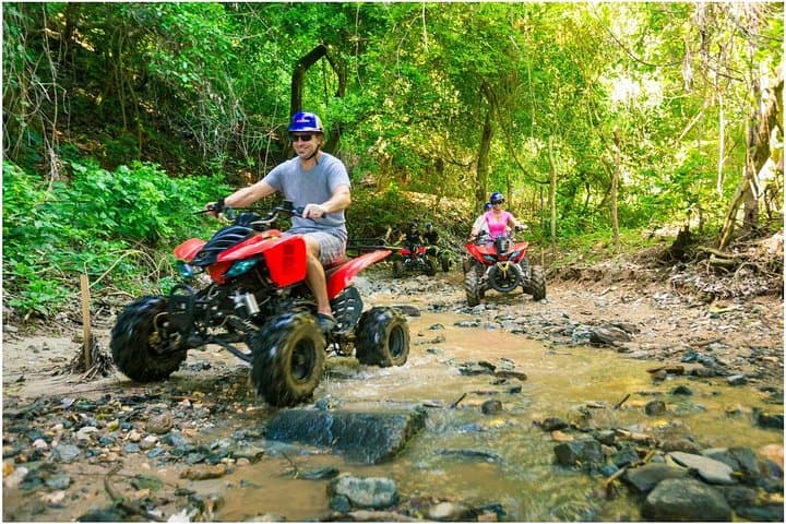 Roatan Sloths, ATVs & Zipline: Jungle-to-Beach Adventure Day Pass photo 4
