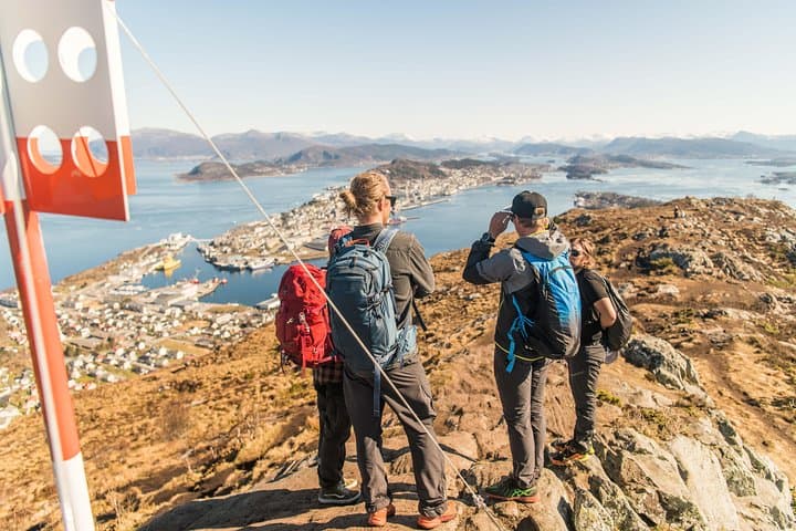 E-bike And Hiking Tour In Ålesund: Coastal Cycling And Aksla Viewpoint Hike photo 3