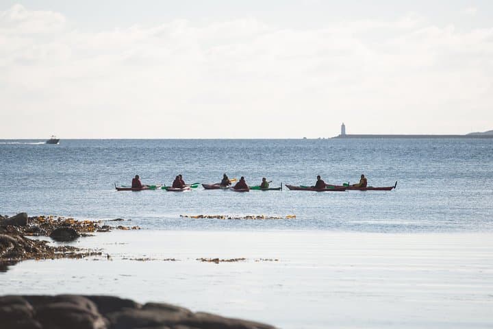Sea Kayak and Sukkertoppen Hike — Paddle Brosundet to Hessa in Ålesund photo 6