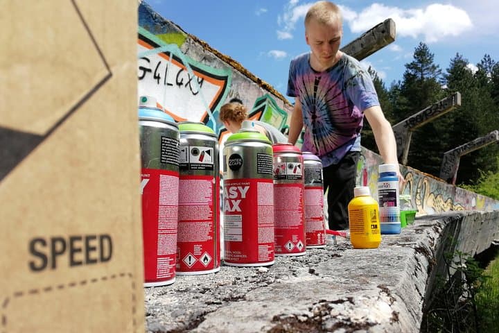 Spray the Olympic Track: Sarajevo Street Art Workshop on Trebević photo 2