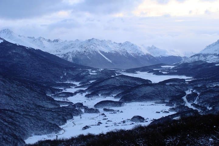 Husky Sled & Snowshoe to Alvear Icefall — Tierra Mayor Winter Adventure photo 3