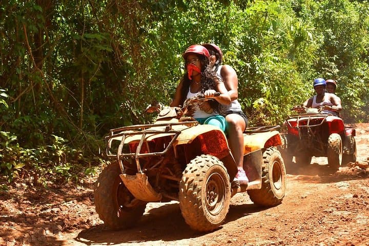 Jungle Combo Near Cancun: Horseback, ATV, Cenote Swim & Ziplines photo 4