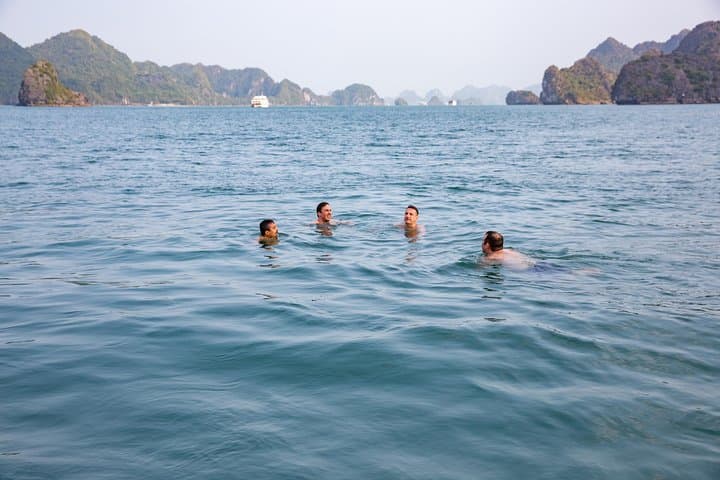 Cat Ba Luxury Day Trip: Lan Ha Bay Cruise, Kayaking & Swimming photo 2