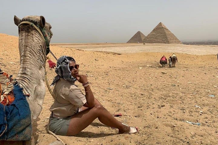 Giza Desert: Private 2-Hour Camel Ride and 1-Hour ATV Quad Tour photo 5