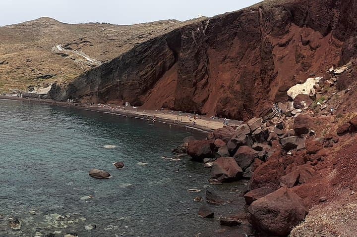 Discover Santorini: 5-Hour Private Tour of Caldera Villages, Black Beaches & Akrotiri Lighthouse photo 3