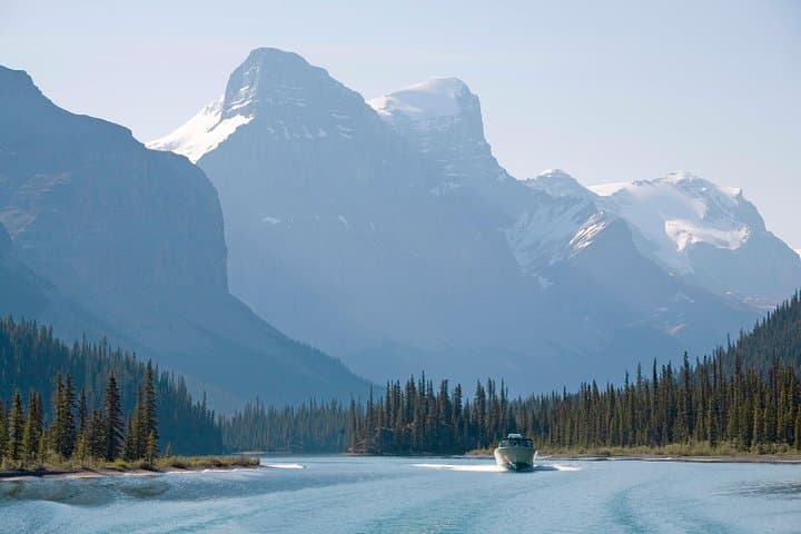 Jasper Maligne Valley Wildlife Tour with Maligne Lake Cruise to Spirit Island photo 5