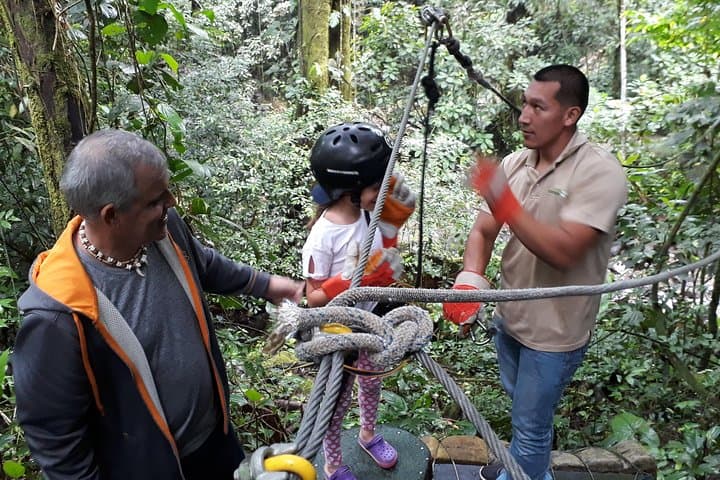 Zipline Canopy Adventure Above El Macho Waterfall in Anton Valley photo 5