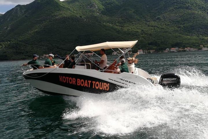 Kotor Private Blue Cave Speedboat Tour: Blue Cave, Mamula & Perast in 3.5 Hours photo 6