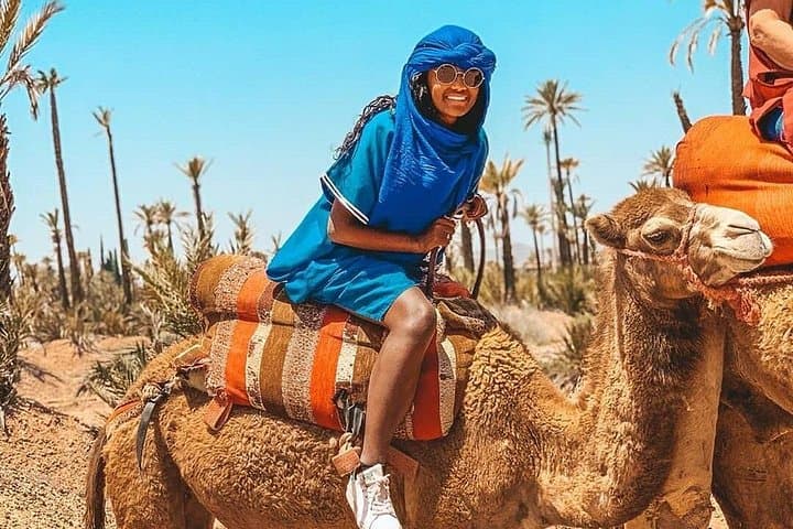 Half-Day Camel Ride in Marrakech Palmeraie — Palm Groves, Berber Tea & Easy Trek