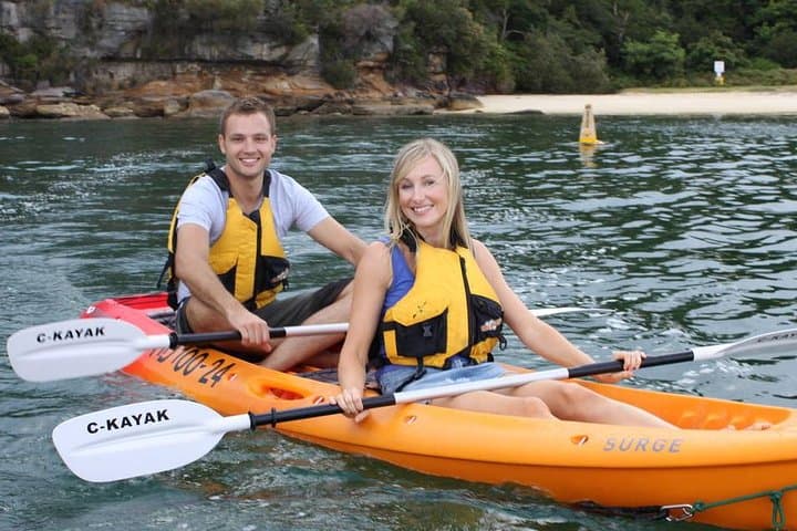 Paddle North Harbour: 4-Hour Double Kayak Hire from Manly photo 2