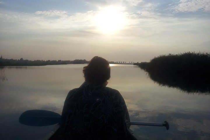 Sunset Canoe Tour in Waterland: Polders, Windmills & Lakeside Dinner photo 6