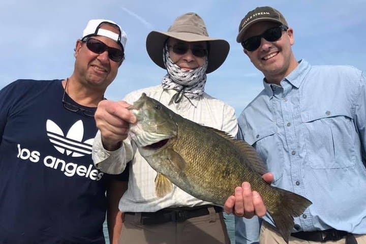 Lake Erie Smallmouth Bass Fishing Charters from Erie, PA photo 6