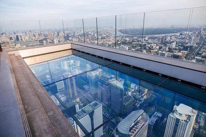 Mahanakhon SkyWalk Bangkok: Glass-Floor Views & Private Hotel Transfer photo 4