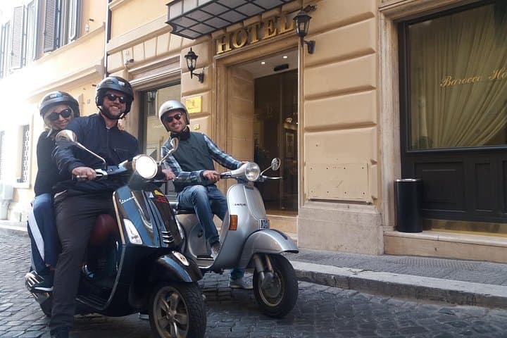 Rome Vespa Grand Tour: 3–4 Hour Scooter Sightseeing Through Historic Rome photo 1