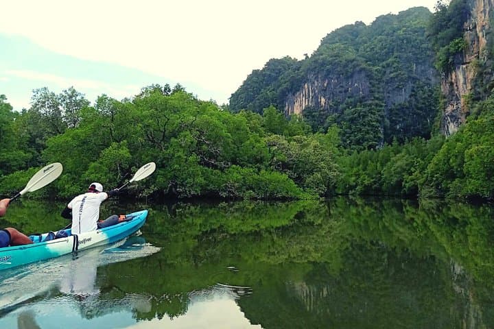 Krabi Kayaking at Ban Bor Thor: Ancient Caves & Mangrove Wildlife