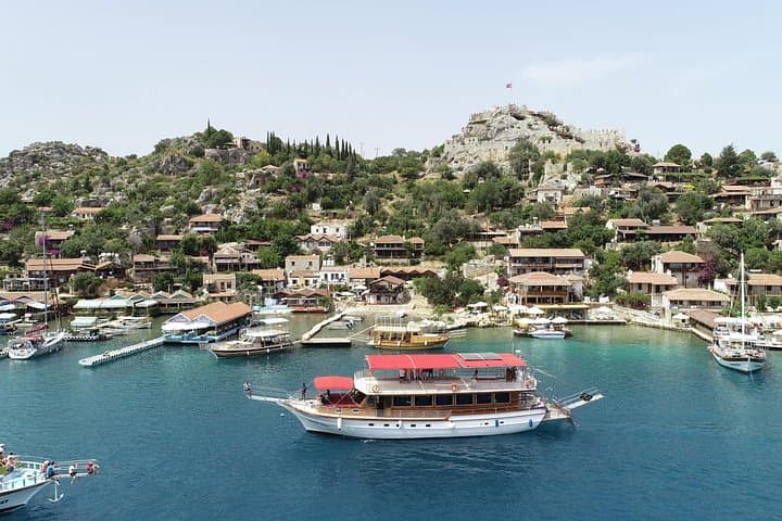 Explore Kekova Island: Sunken City, Simena Castle & Turquoise Bays Boat Tour photo 3