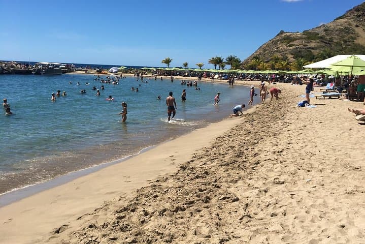 Caribbean Beach Delight: Friars Beach Shore Excursion from Basseterre