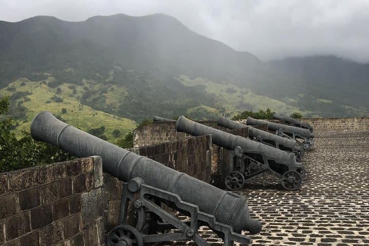 St Kitts Island Tour: Brimstone Hill, Romney Manor & Black Rocks Day Excursion