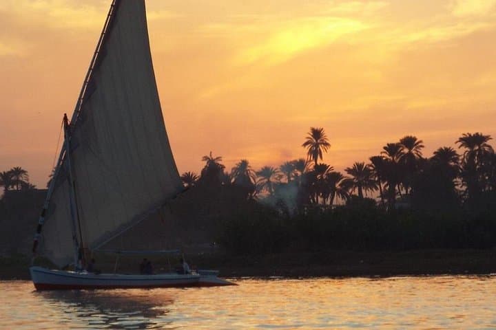 Sunset Felucca and Night at Luxor: Private Karnak & Luxor Temple Tour photo 3