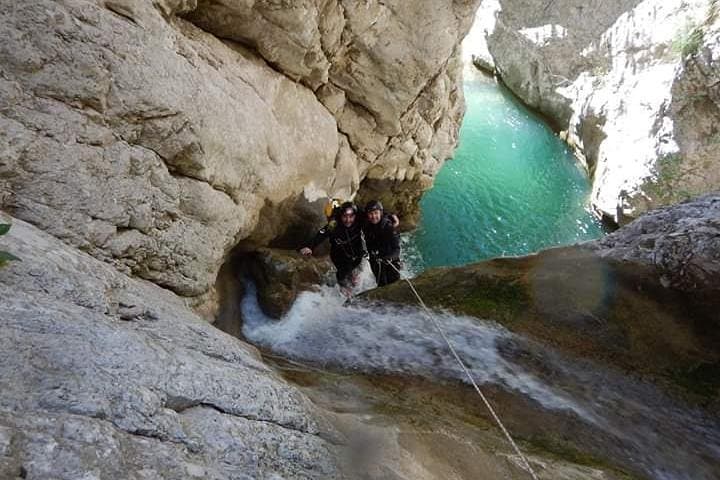 Canyon Međurijec Canyoning Adventure on Mount Rumija — 5‑Hour Guided Descent