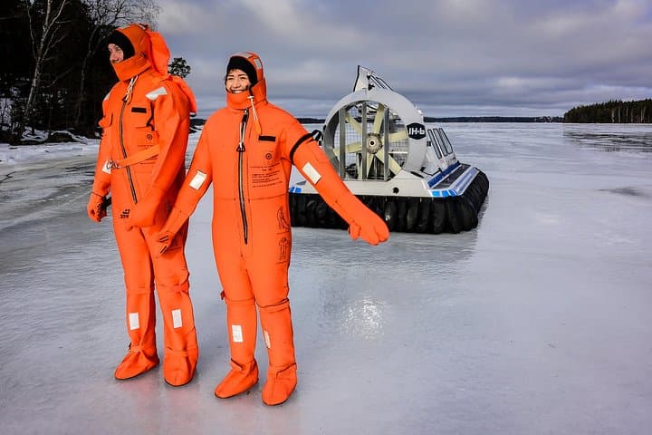 Redrib Ice Experience: Hovercraft & Ice-Breaker Adventure in Helsinki Archipelago photo 6