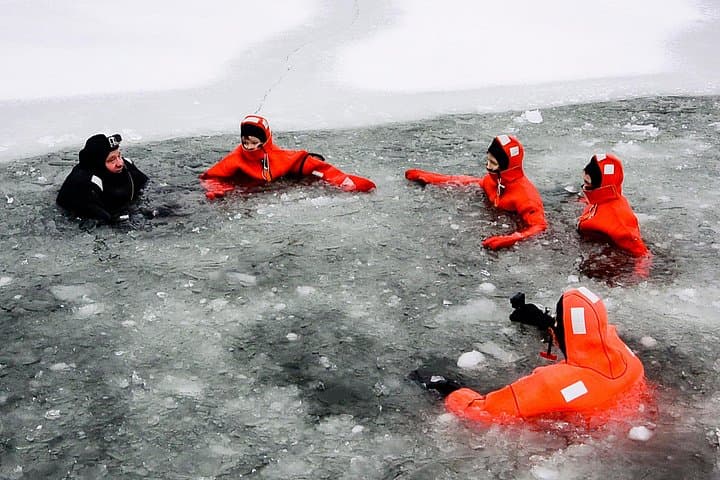 Float in a Survival Suit: Helsinki Cold-Water Training & Ice Rescue photo 2